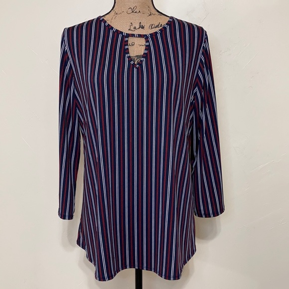 NWOT Women’s coco’s cloZet 3/4 Sleeve Blouse - Picture 1 of 9